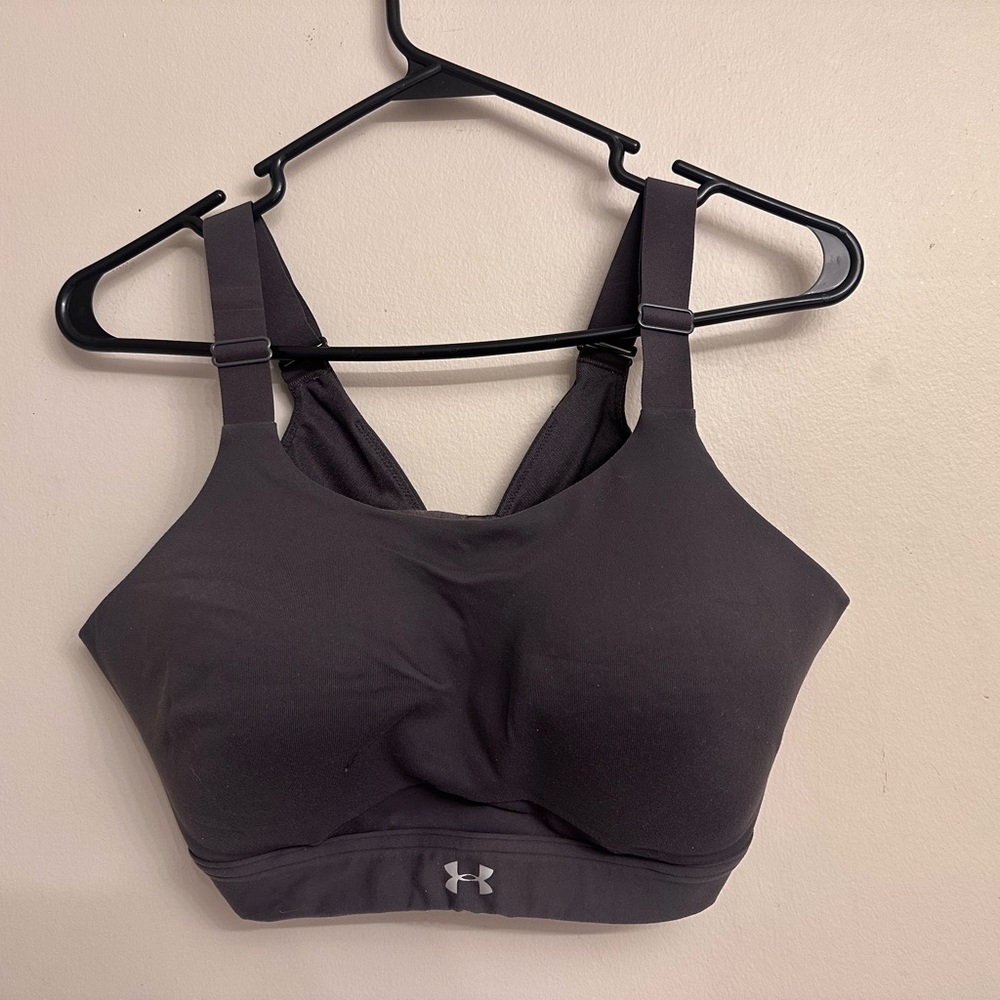 Under Armour Charcoal Sports Bra